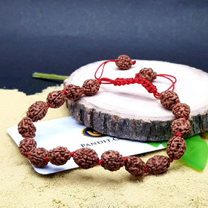 3 Mukhi Rudraksha Bracelet