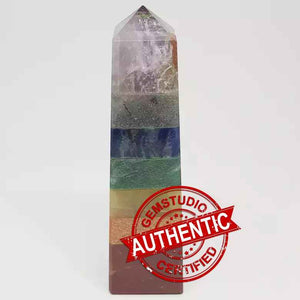 7 Chakra Pencil Tower Point