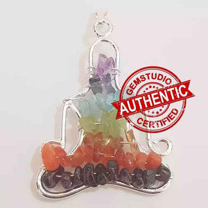 7 Chakra Buddha Pendant