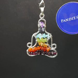 7 Chakra Buddha Pendant
