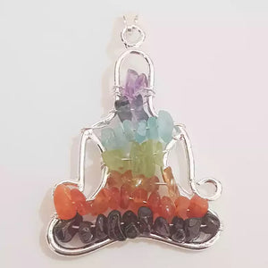 7 Chakra Buddha Pendant