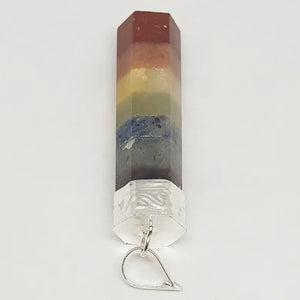 7 Chakra Cap Pencil Pendant