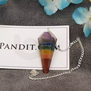 7 Chakra Dowsing Pendulum