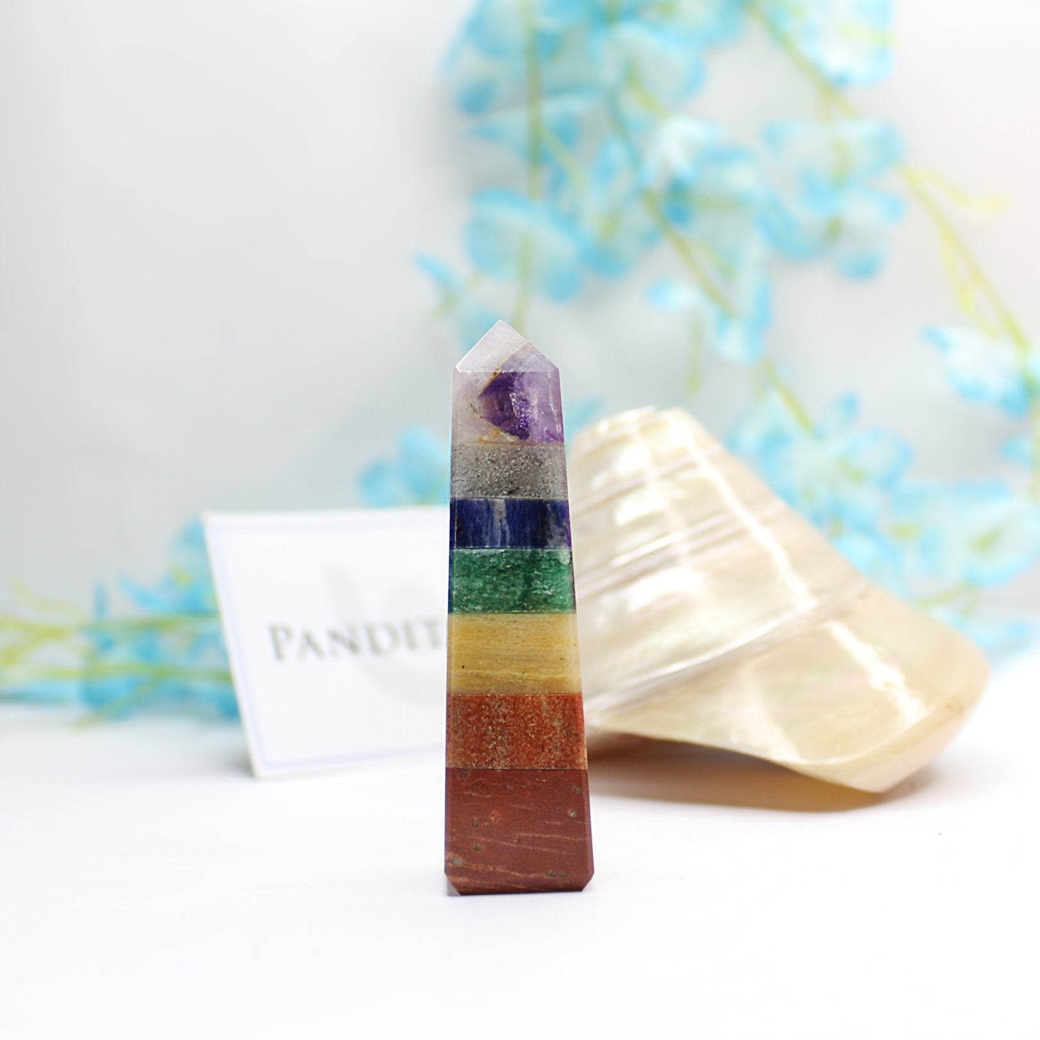 7 Chakra Pencil Tower Point
