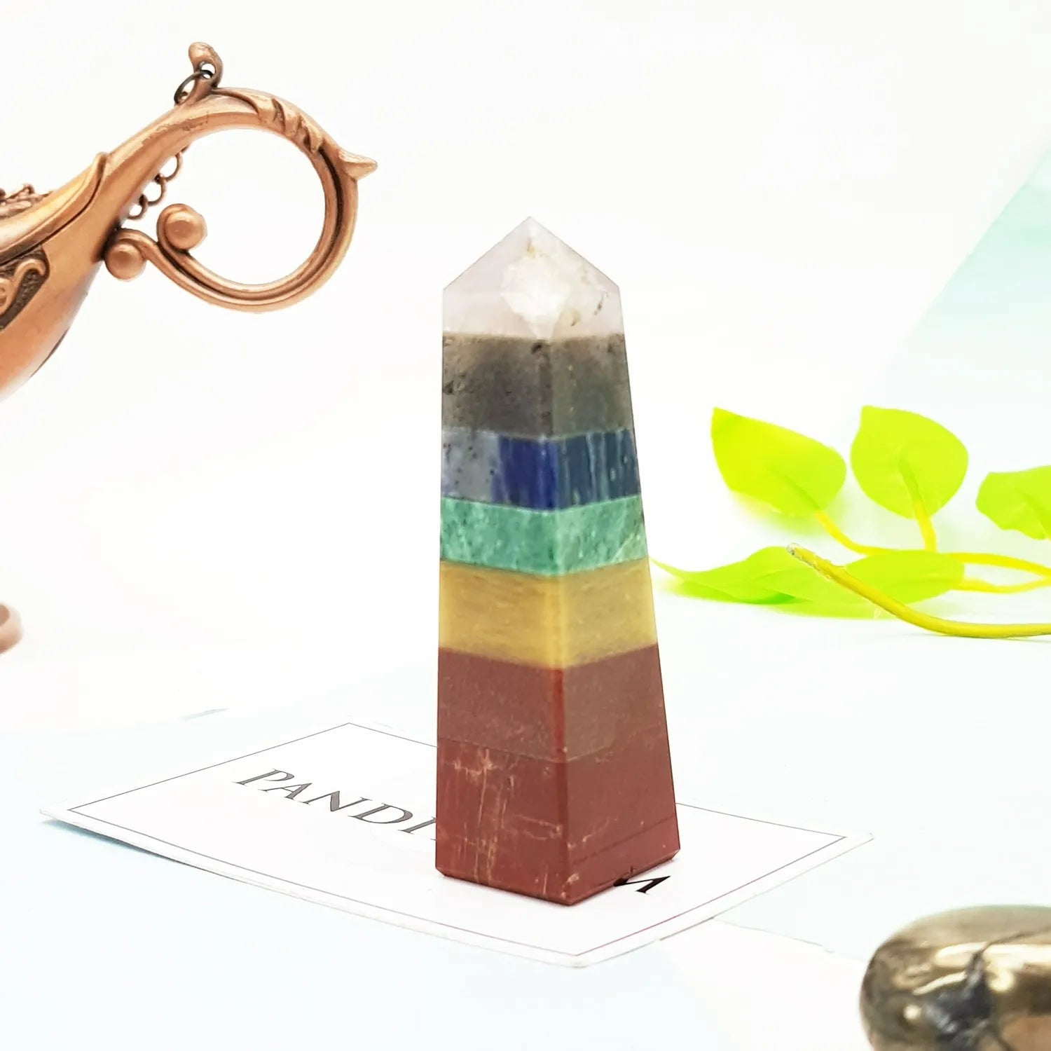 7 Chakra Pencil Tower Point