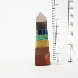7 Chakra Pencil Tower Point