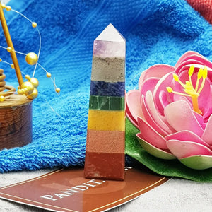 7 Chakra Pencil Tower Point