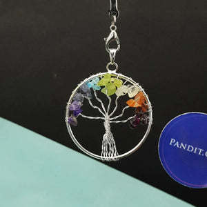 7 Chakra Tree Of Life Pendant
