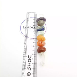 7 Chakra Tumble Healing Stone Wand