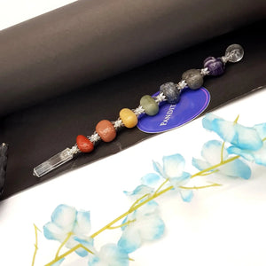 7 Chakra Tumble Healing Stone Wand