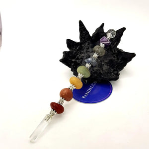 7 Chakra Tumble Healing Stone Wand