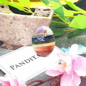 7 Chakra Worry Stone