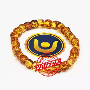 Amber Tumble Bracelet