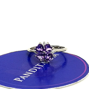 Amethyst Adjustable Ring