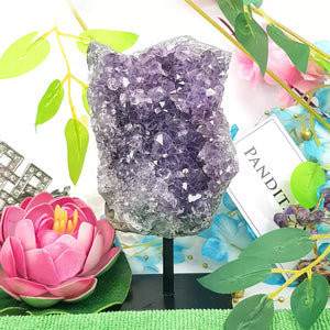 Amethyst Cluster Geode