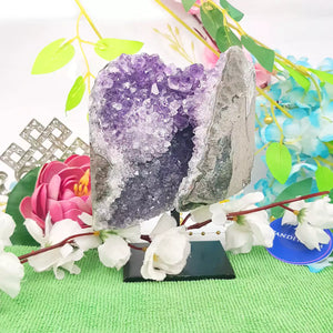 Amethyst Cluster Geode