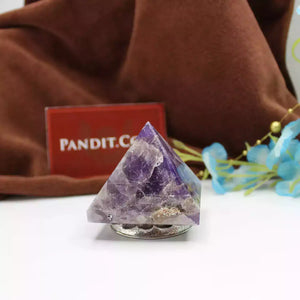 Amethyst Crystal Pyramid