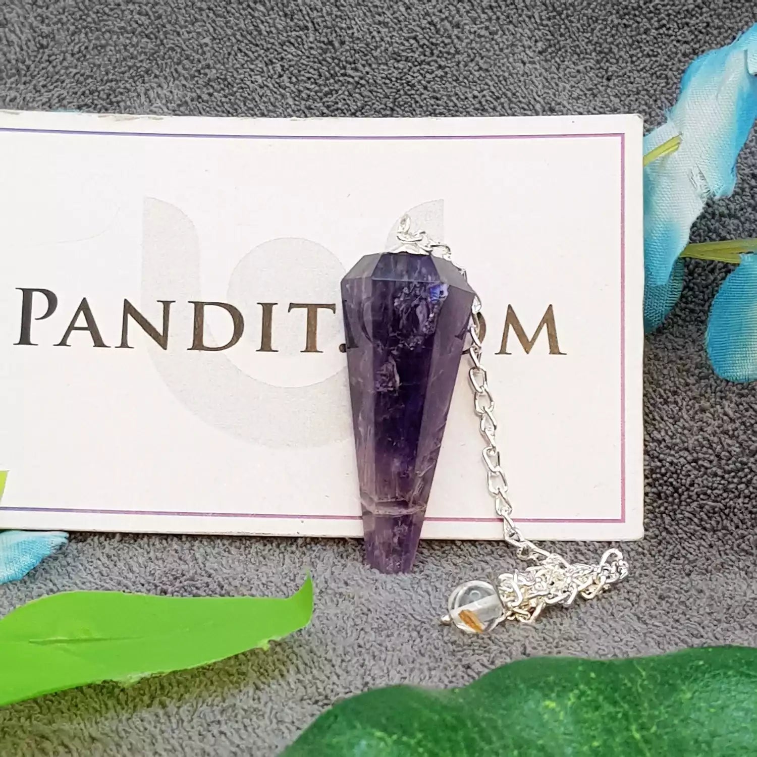 Amethyst Dowsing Pendulum