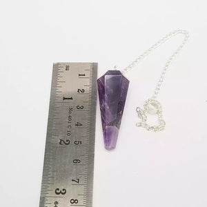 Amethyst Dowsing Pendulum