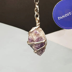 Amethyst Spiral Pendant
