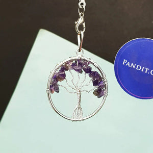 Amethyst Tree Of Life Pendant