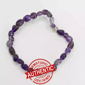 Amethyst Tumble Bracelet