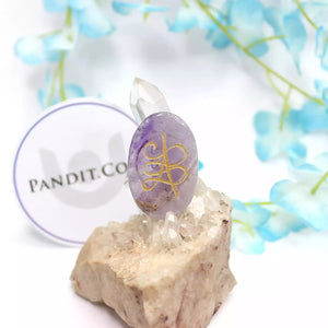 Amethyst Zibu Symbol Coin