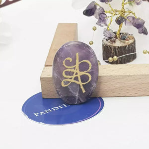 Amethyst Zibu Symbol Coin