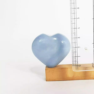 Angelite Healing Crystal Heart Stone