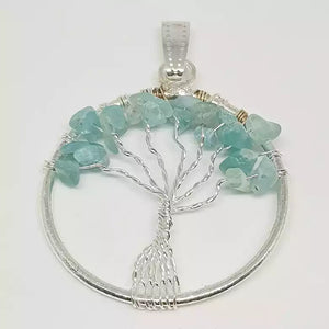 Apatite Tree of Life Pendant