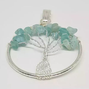 Apatite Tree of Life Pendant