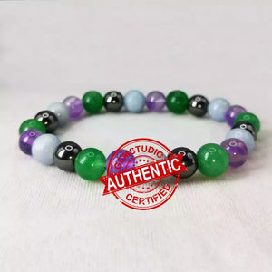 Aquarius Zodiac Sign Bracelet — authenticity certificate and lab certification