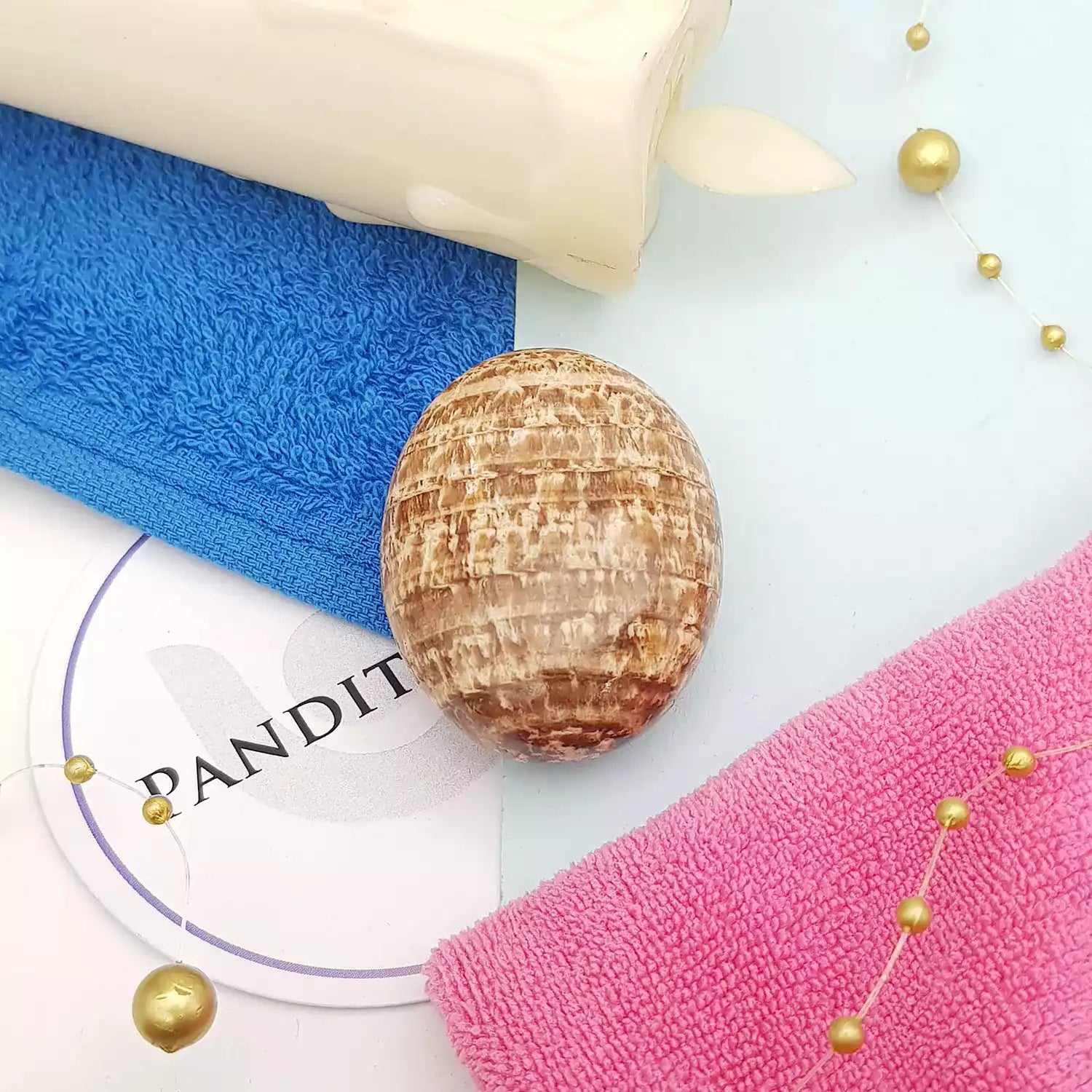 Aragonite Healing Crystal Palm Stone