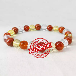 Aries Zodiac Sign Bracelet — authenticity certificate and lab certification