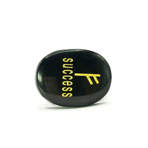 Black Agate Success Coin