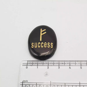Black Agate Success Coin