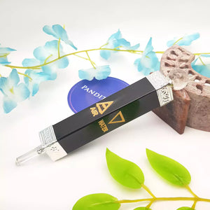 Black Banded Agate 4 Element Healing Stone Wand