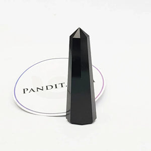 Black Banded Agate Pencil Tower Point