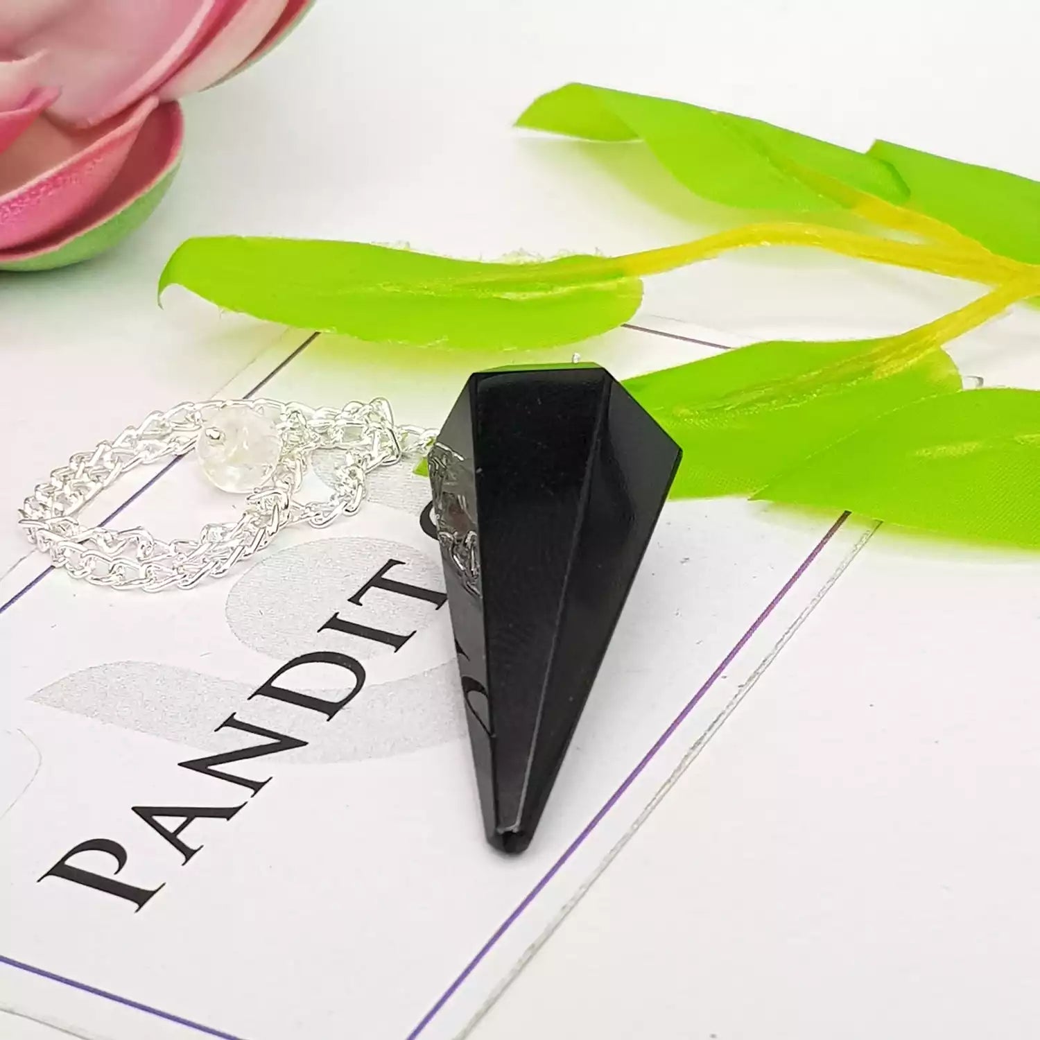 Black Obsidian Dowsing Pendulum