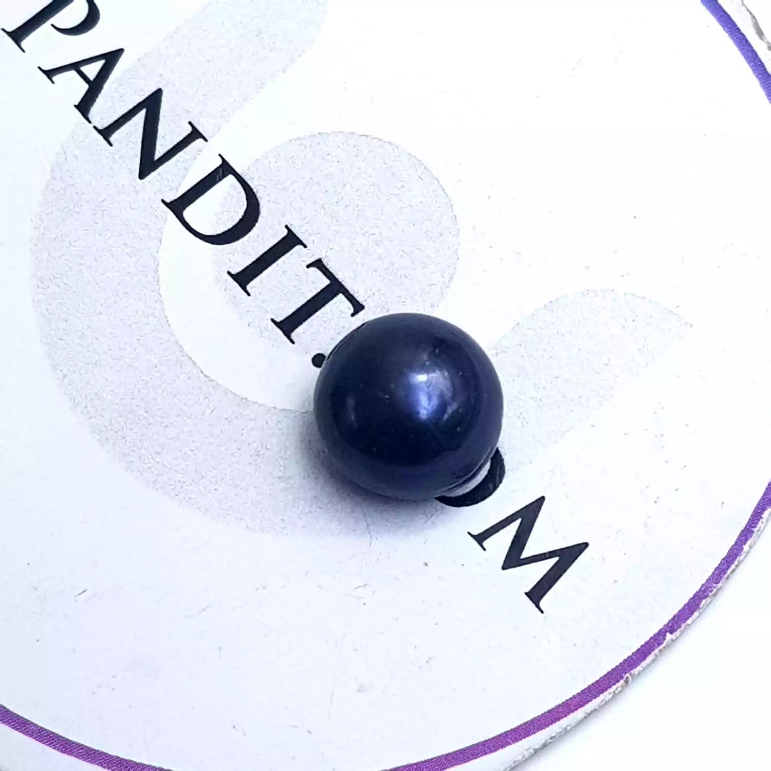 Black Pearl Gemstone - 9.07 Carat