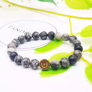 Black Picasso Jasper Bracelet