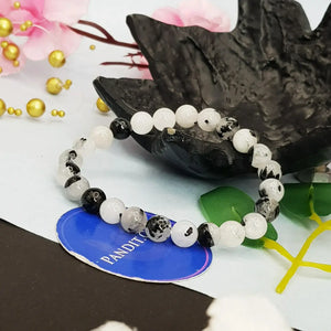 Black Rutilated Quartz Bracelet