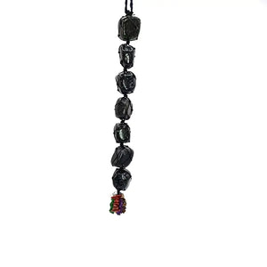 Black Tourmaline Car Hanging Tumble Stones