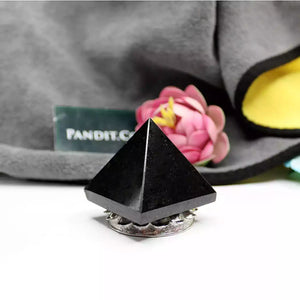 Black Tourmaline Crystal Pyramid