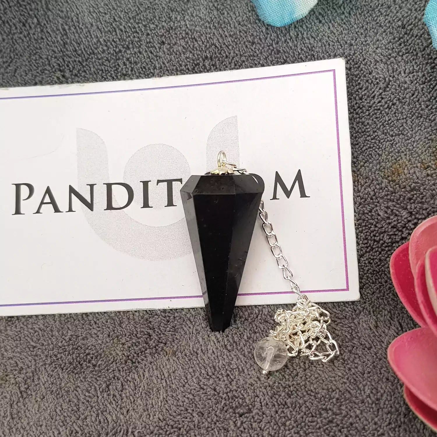 Black Tourmaline Dowsing Pendulum