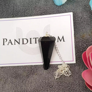 Black Tourmaline Dowsing Pendulum