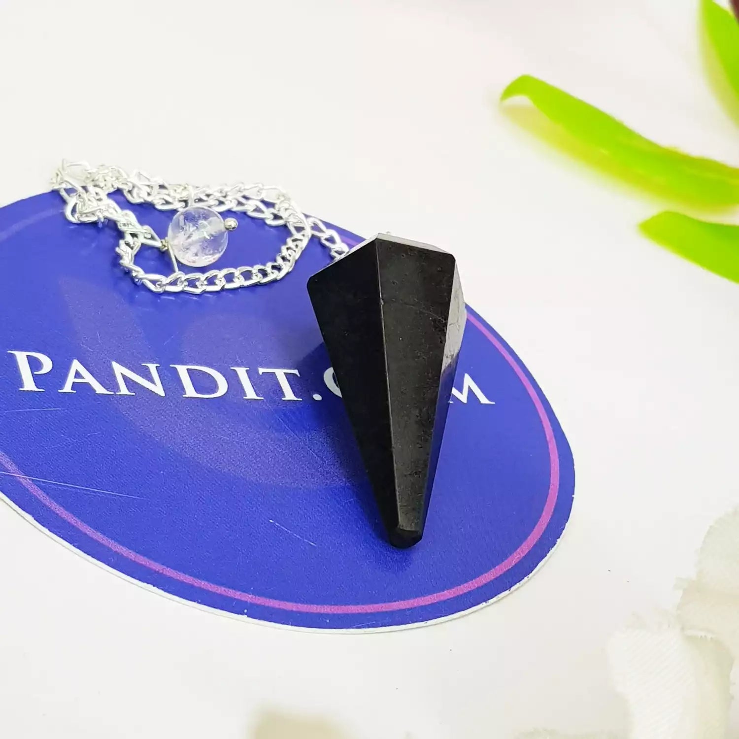 Black Tourmaline Dowsing Pendulum