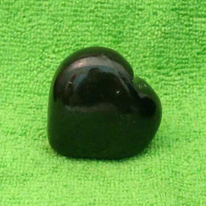 Black Tourmaline Healing Crystal Heart Stone
