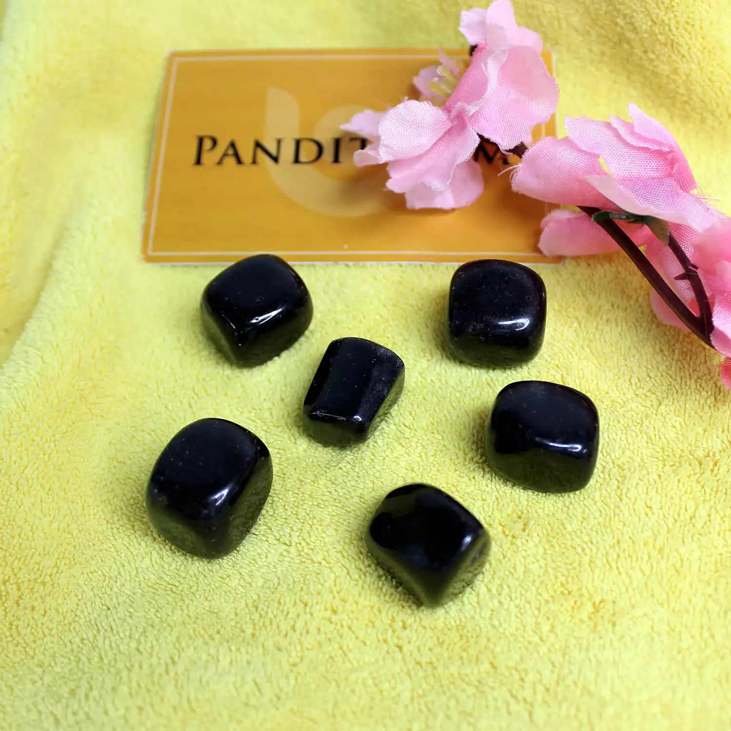 Black Tourmaline Tumble Stones