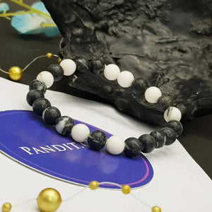 Black White Jasper Bracelet